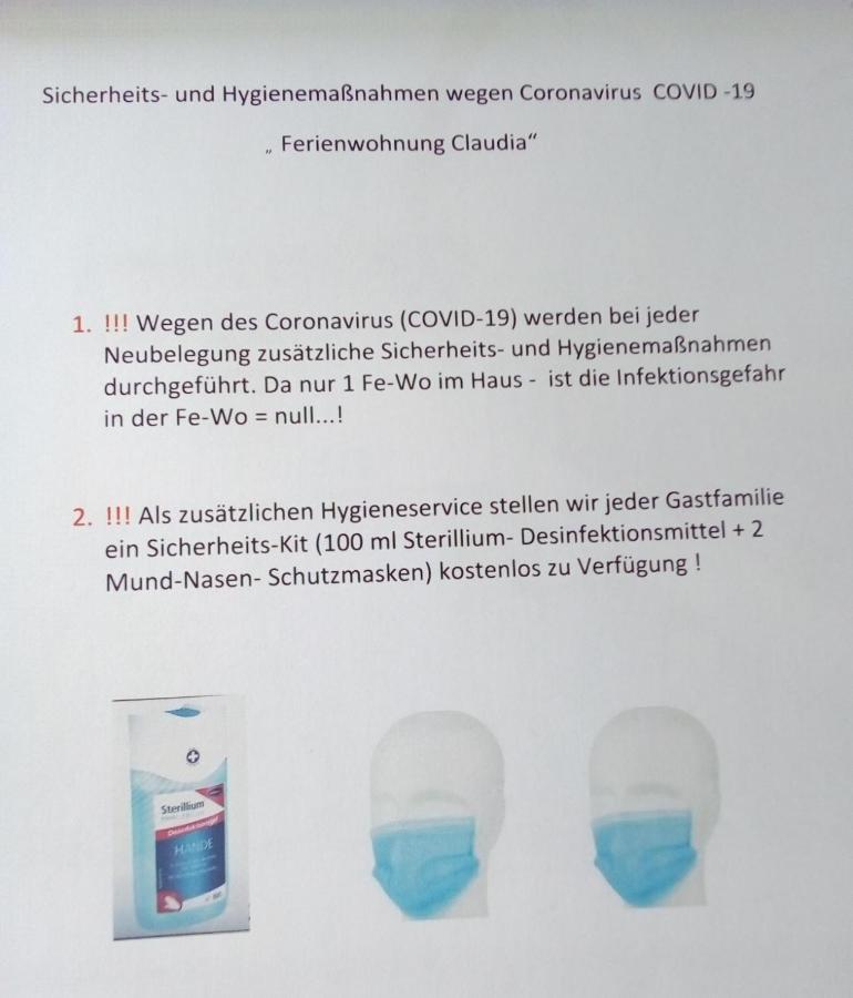 Ferienwohnung Claudia Zinnowitz Zewnętrze zdjęcie